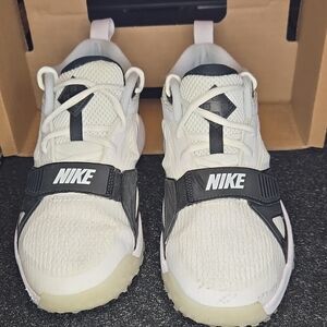 Nike Air Zoom Diamond Elite Turf Men's White Iridescent Sneakers DZ0503-103 9.5